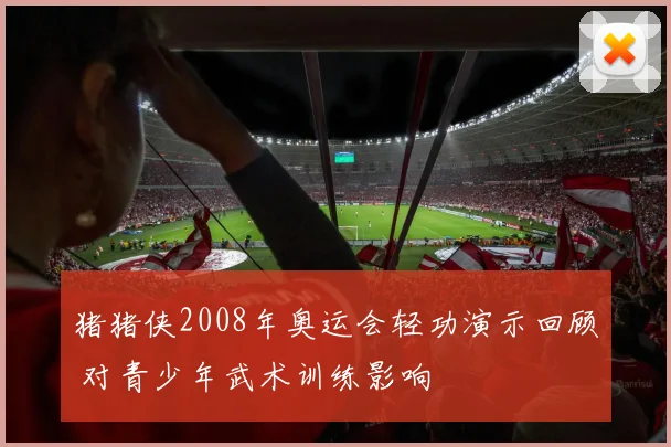 猪猪侠2008年奥运会轻功演示回顾 对青少年武术训练影响